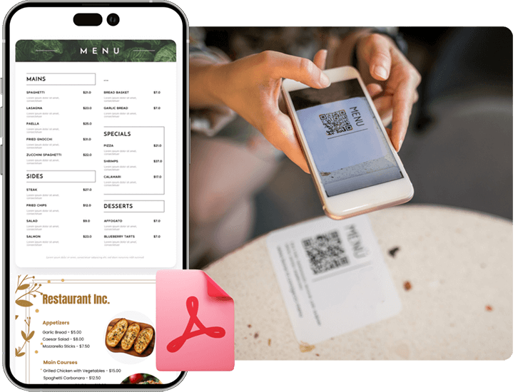 QR-коды для кафе