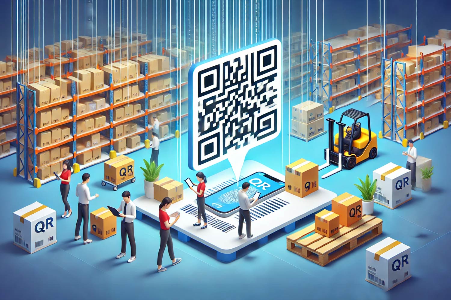 Sistem de inventar QR