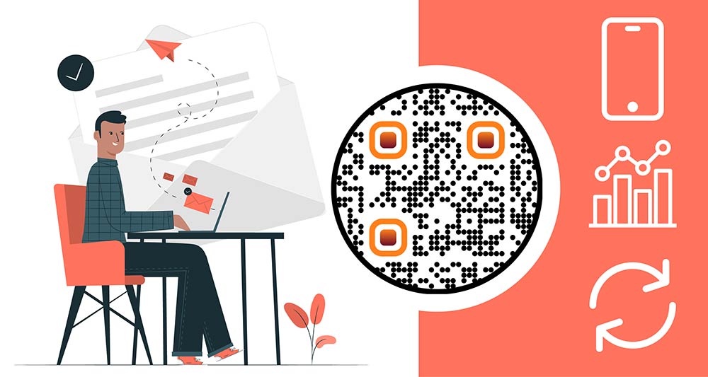 رموز QR لتوقيع البريد الإلكتروني لتحسين الهاتف المحمول والتتبع والتحديثات