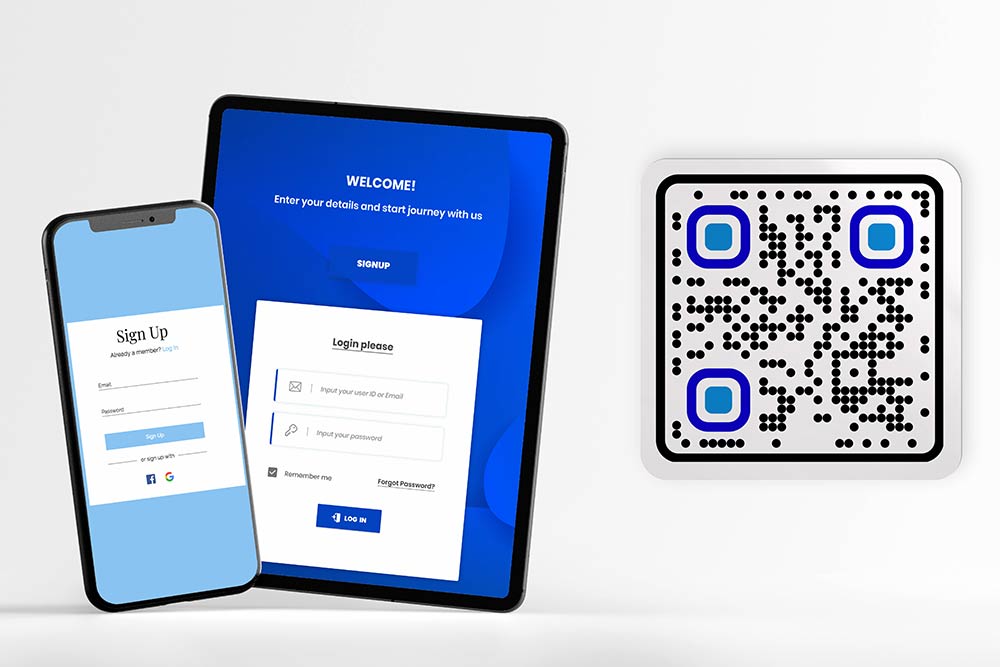 توفر رموز QR تجربة تسجيل بريد إلكتروني محسنة للجوال