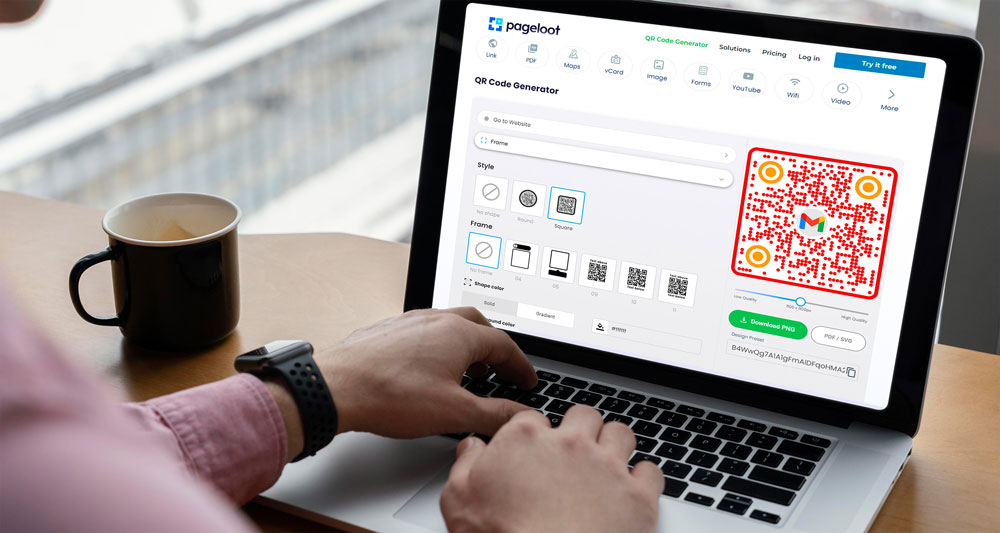 Tạo mã QR Gmail để nhận email
