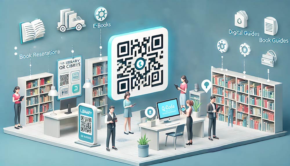 Library QR code