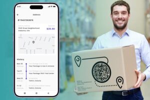 Peapilt, millel on erinevad QR-koodid koos jälgimisandmetega
