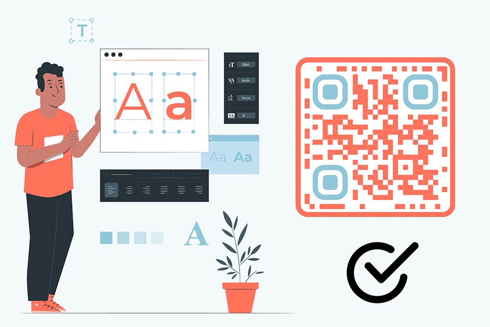 Forklaring af en statisk QR-kode