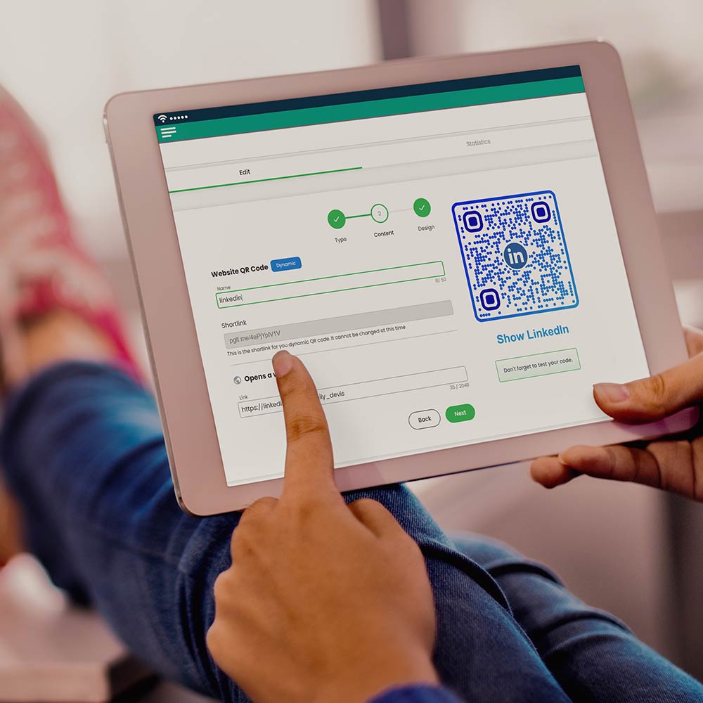 Crea un biglietto da visita digitale con codice QR - Pageloot