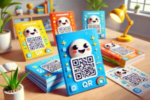 How to make a QR code on brochures