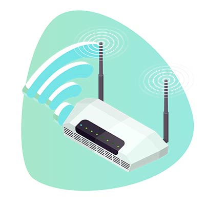 Bộ định tuyến WiFi phân phối tín hiệu WiFi