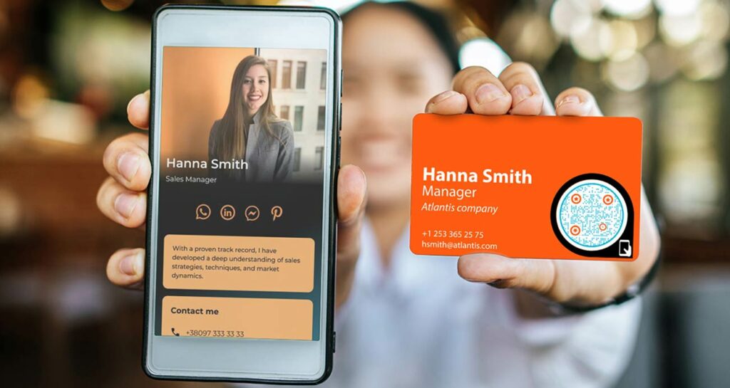 Create A Digital Business Card Qr Code