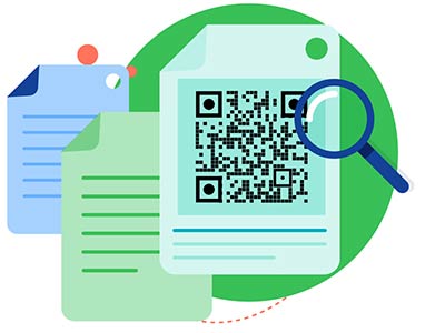en oversikt over svar fra Google Form QR Code