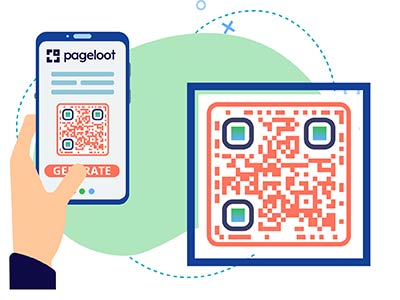 Pageloot QR code generator preview