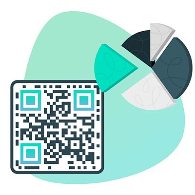 analytics features of the QR code for business page