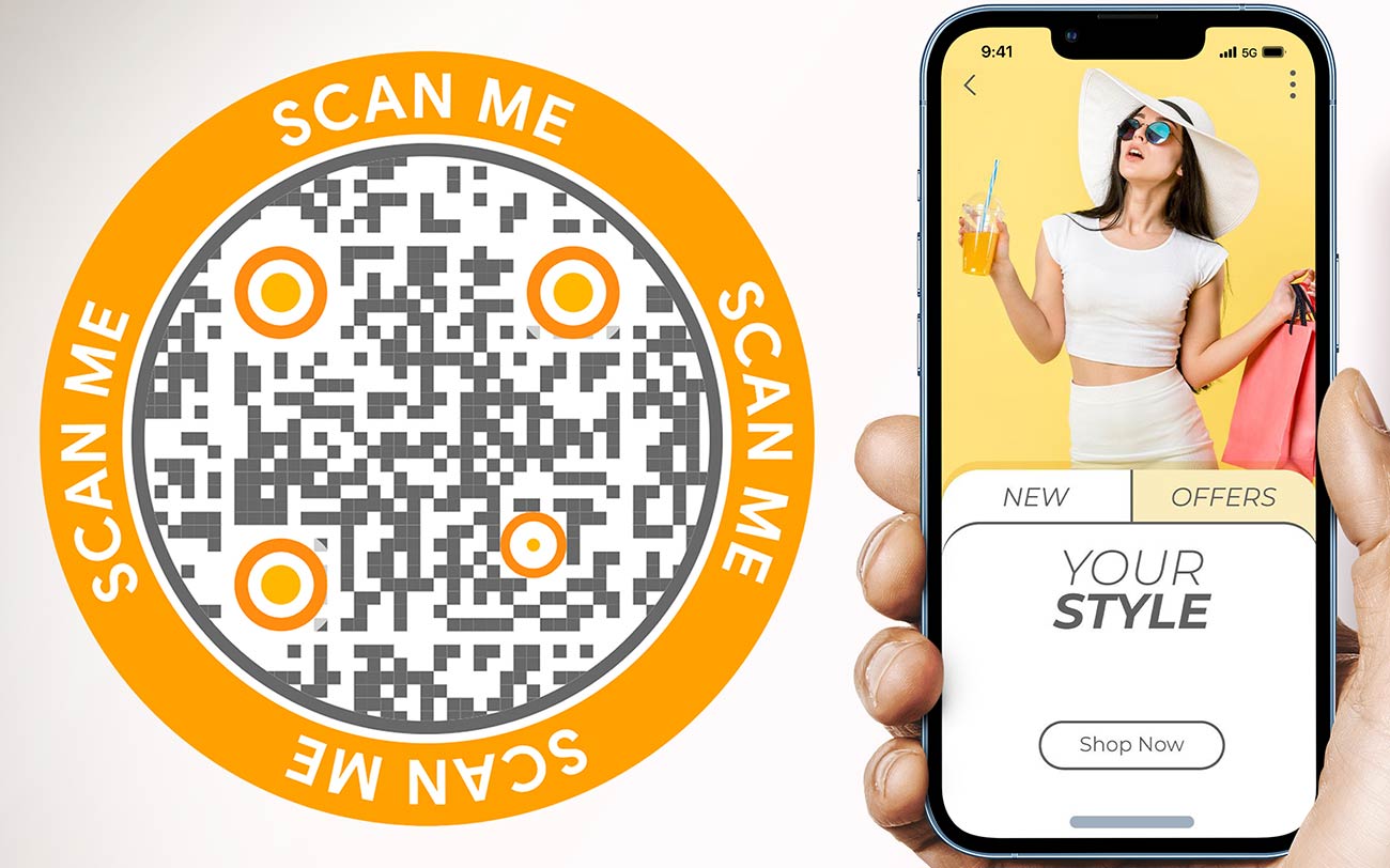 QR-код для текста: Генерация QR-код для текста | Me-QR