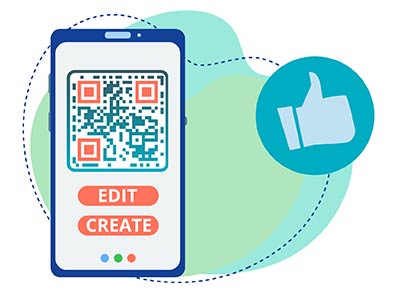 using Pageloot’s Instagram QR code generator to create or edit QR code for Instagram