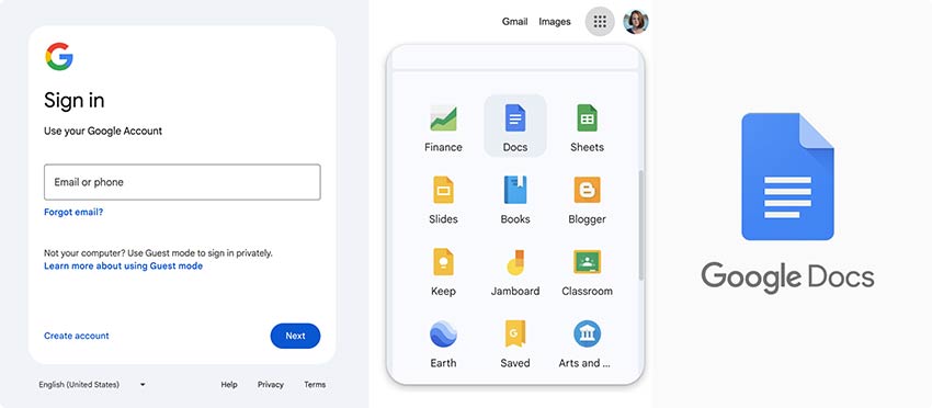 Войдите в свой аккаунт Google