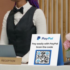 用于酒店收款的 PayPal QR 码