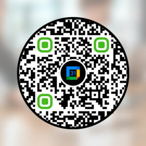 การดูตัวอย่างรหัส QR ของ Google Calendar สำหรับการพิมพ์