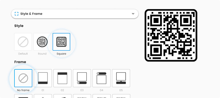 Thiết kế mã QR Word trong công cụ tạo mã
