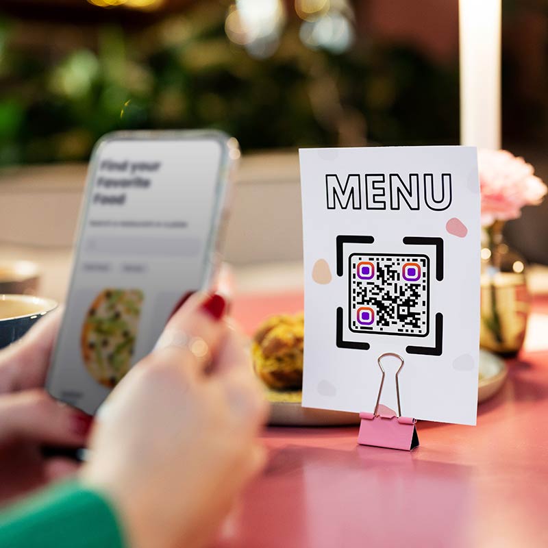 Máy quét mã QR mở trực tuyến trên máy tính xách tay