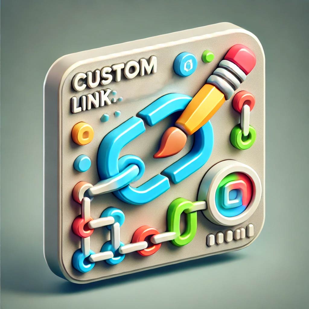Custom link shortener