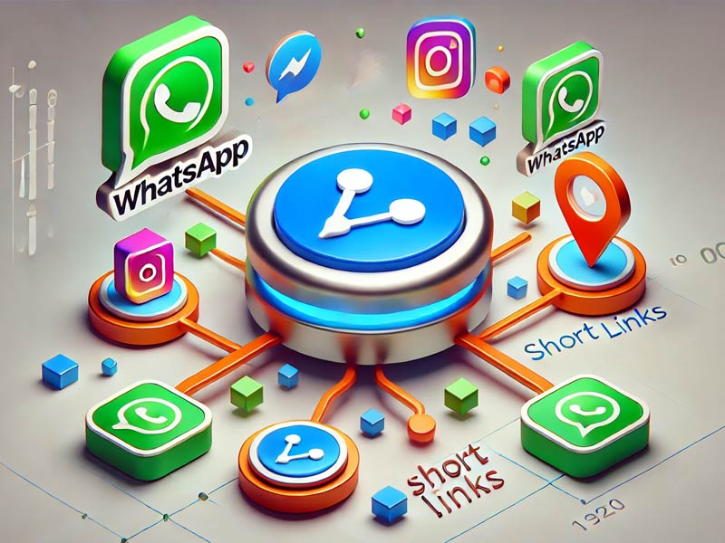 Messaging app short URLs