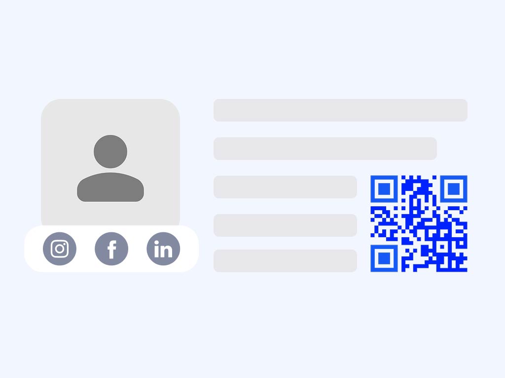 QR code on an email signature
